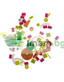 Комплект строителни блокове лего с 3D мотиви, цвете 172 броя